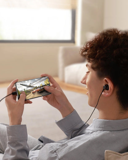 Auricolare USB-C Joyroom JR-EC07, Nero