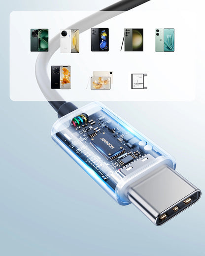 Auricolare USB-C Joyroom JR-EC07, Nero