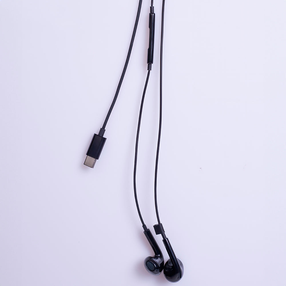 Handsfree USB-C MaXlife MXEP-04, Nero