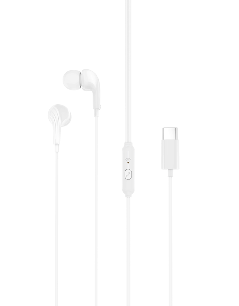 Handsfree USB-C XO Design EP82, Bianco