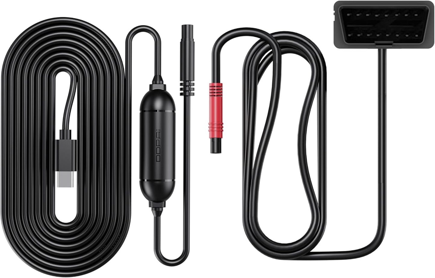 Hardwire OBD DDPAI DC001 per Camera E3 / Mini5 / N1 Dual / N3 / N3 Pro / N5 Dual / Z40 / Z50