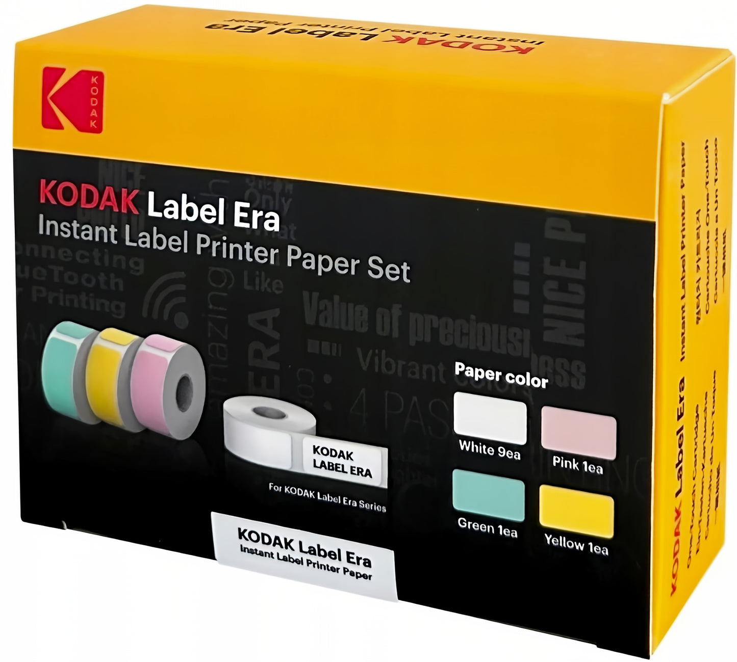 Rotolo di Etichette Autoadesive per Stampante Label Era, Set da 12 pezzi