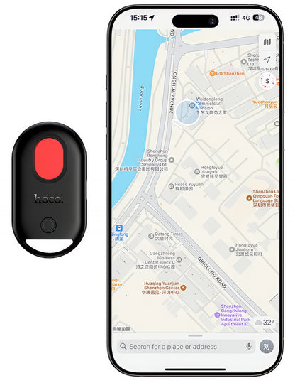 HOCO SmartTag E95 3in1 per serie iOS, Nero