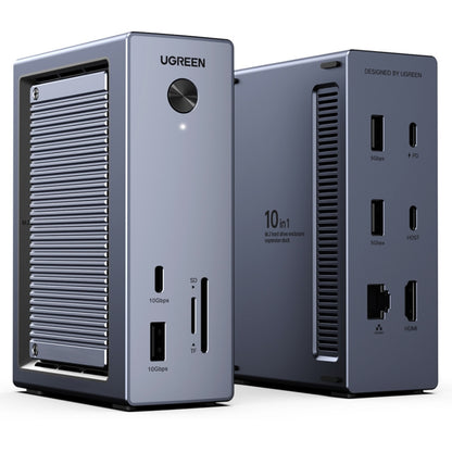 Hub Multifunzionale UGREEN CM923 (55735), 10in1, Grigio