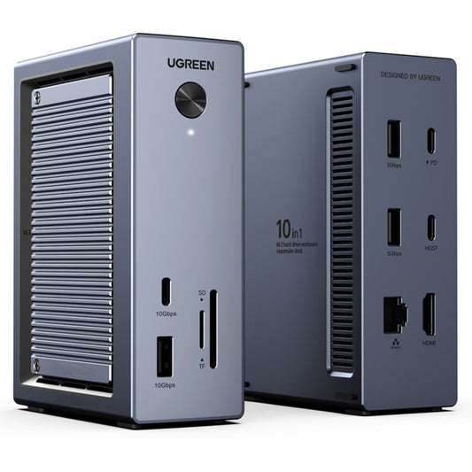 Hub Multifunzionale UGREEN CM923 (55735), 10in1, Grigio
