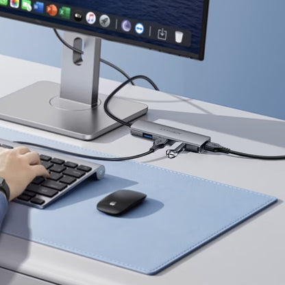 Hub USB Acefast J17, 4in1, Grigio
