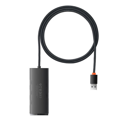 Hub USB Baseus Lite, 5in1, Nero WKQX030101