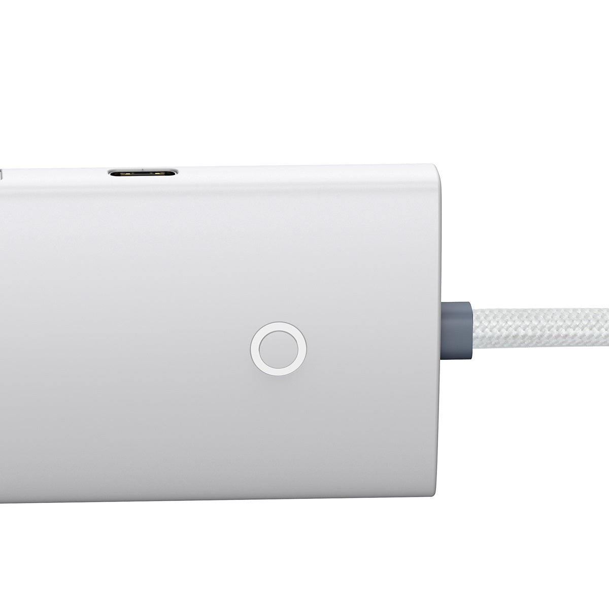 Hub USB-C Baseus Lite, 4 x USB-A 3.2, 2m, Bianco