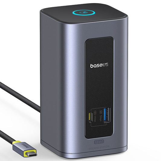 Hub USB-C Baseus Nomos NU1 Air Spacemate, 12in1, Grigio B0114400