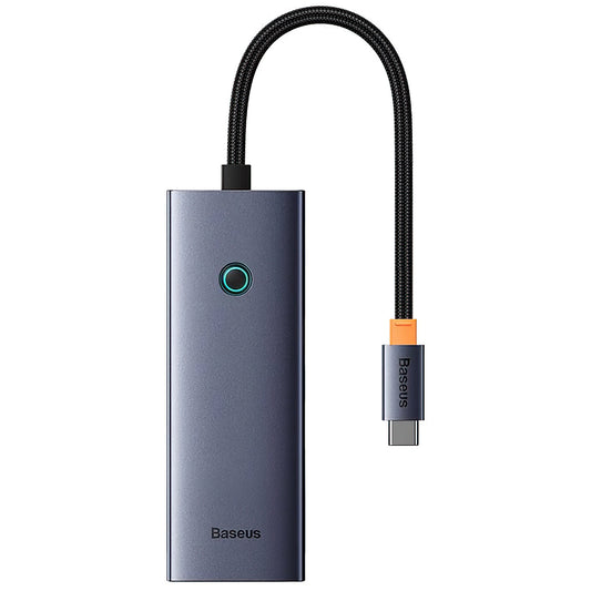 Hub USB-C Baseus UltraJoy, 4 x USB-A 3.0, Grigio B0005280A813-03