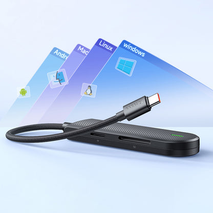 Hub USB-C McDodo HU-1430 Star, 5in1, Nero