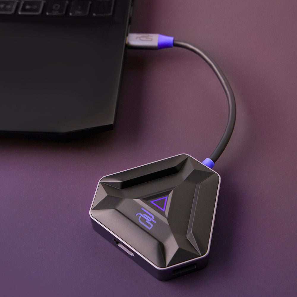 Hub USB-C Proove Spectre, 5in1, Grigio HBPG10221205