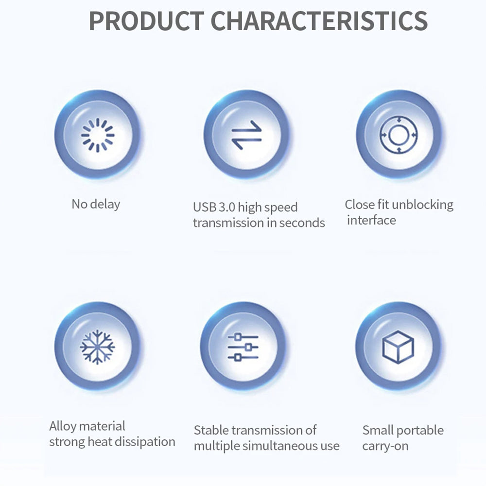 Hub USB-C Techsuit H13 ZenithDock, 4in1, Grigio