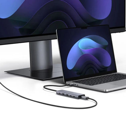 Hub USB-C UGREEN CM511 (75586), 6in1, Grigio
