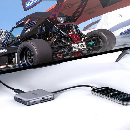 UGREEN CM896 (65759) USB-C Hub, 7in1, Gray