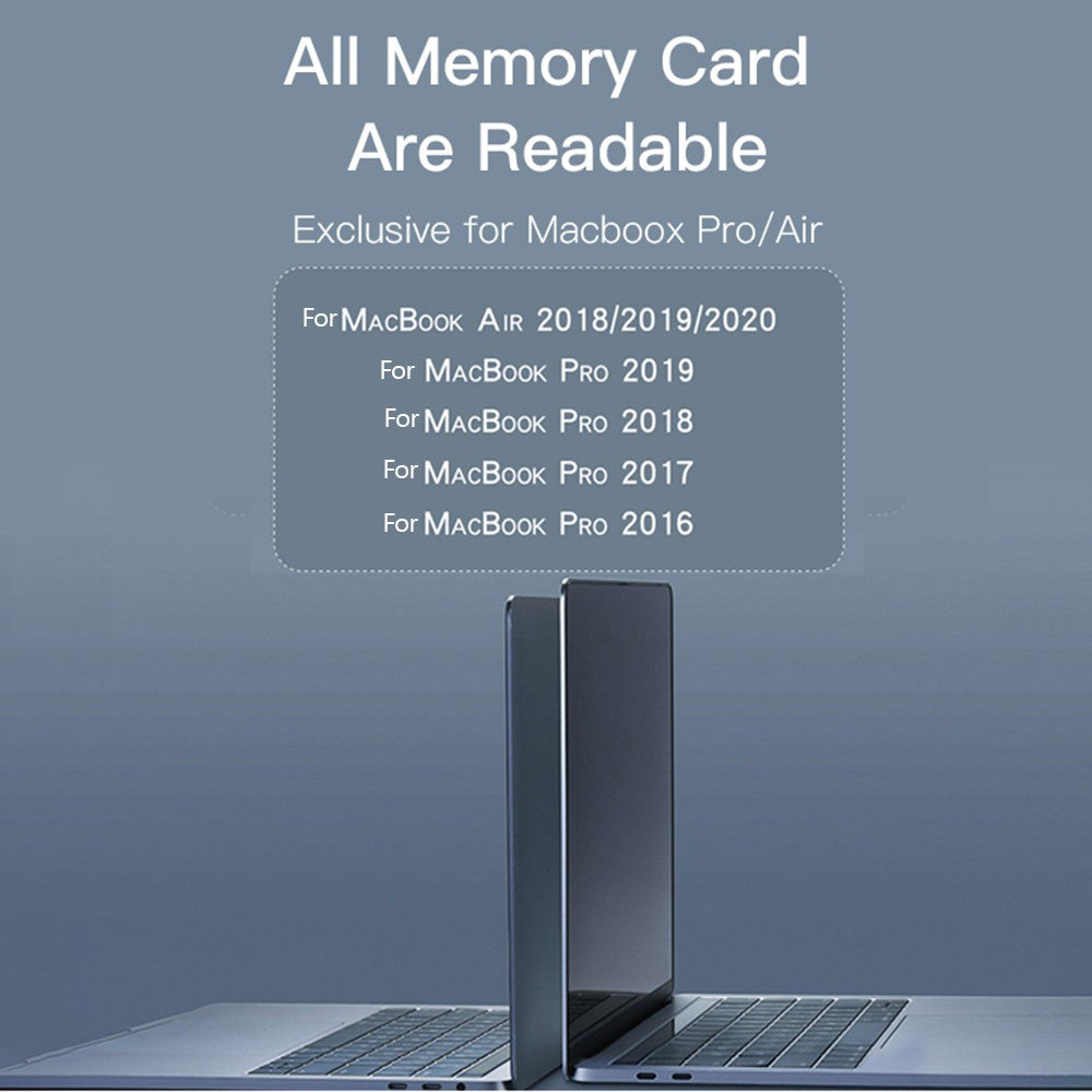 Hub USB-C Yesido HB10 per Apple MacBook Pro / Air, 6in1, Grigio