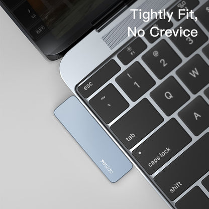 Hub USB-C Yesido HB10 per Apple MacBook Pro / Air, 6in1, Grigio