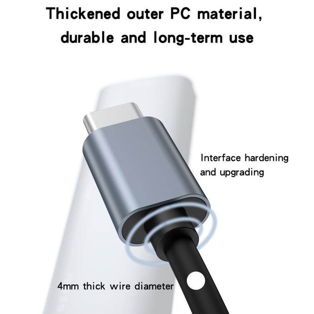 Hub USB-C Yesido HB17, 4in1, Grigio