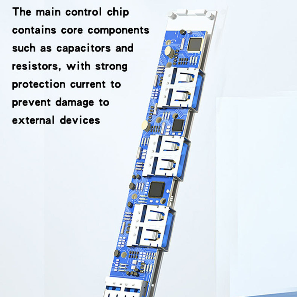 Hub USB-C Yesido HB17, 4in1, Grigio