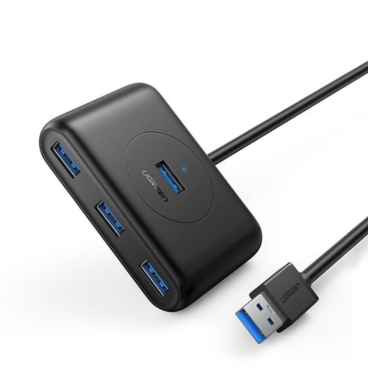 Hub USB UGREEN CR113, 4 x USB-A 3.0, 1m, Nero