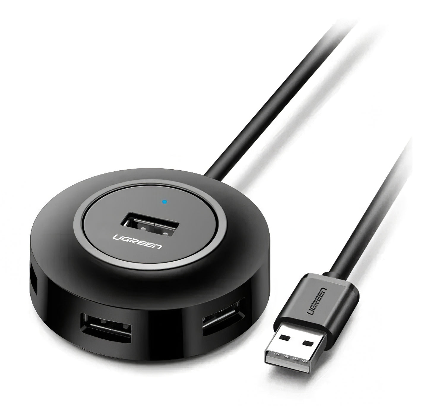 Hub USB UGREEN CR106, 4 x USB-A, 1m, Nero