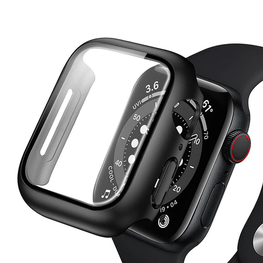 Custodia Anank Screen Guard per Apple Watch Series 7 45mm, Nera