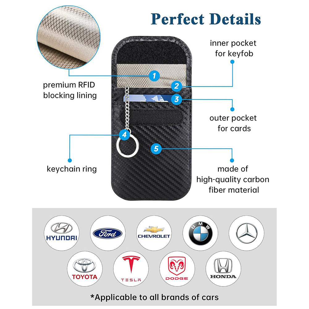 Portafoglio con Protezione RFID Techsuit AF2, Nero