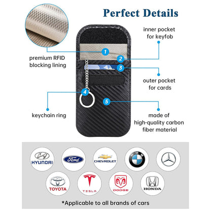 Portafoglio con Protezione RFID Techsuit AF2, Nero