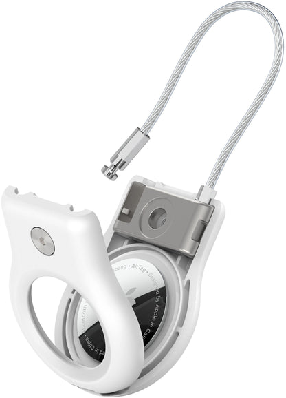 Custodia Belkin Wire Cable per Apple AirTag, Bianca MSC009btWH