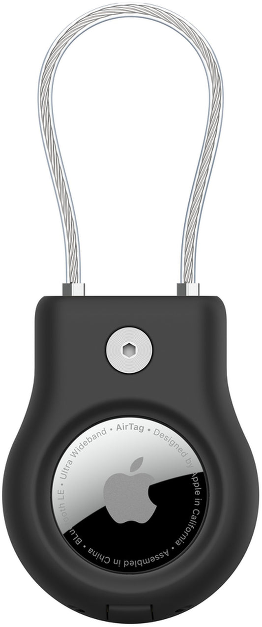 Custodia Belkin Wire Cable per Apple AirTag, Nera MSC009btBK