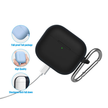 Custodia Blueo Liquid per Apple AirPods 3, Nera