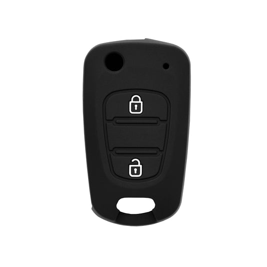 Custodia Chiavi Auto Techsuit 2003.04 per Hyundai Elantra / Kia Picanto, Nera