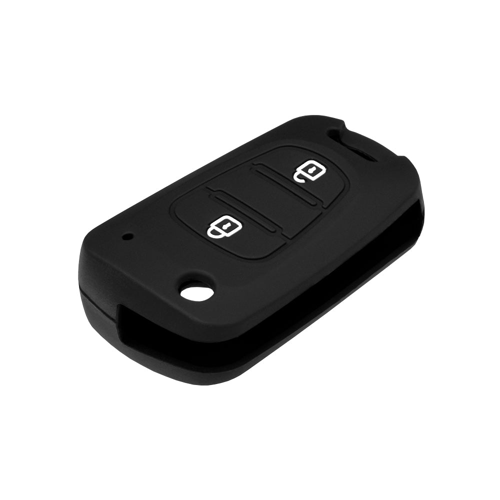 Custodia Chiavi Auto Techsuit 2003.04 per Hyundai Elantra / Kia Picanto, Nera