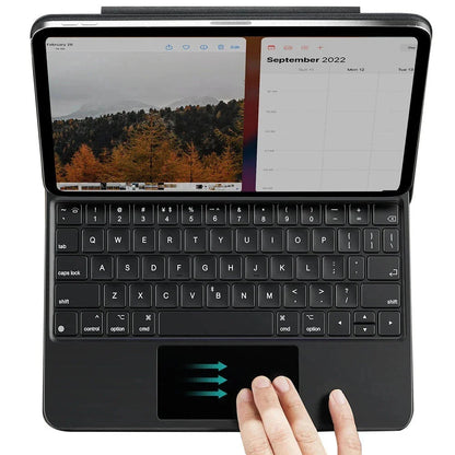 Custodia con Tastiera per Apple iPad (2025) / (2022), ESR, Rebound New, Nera