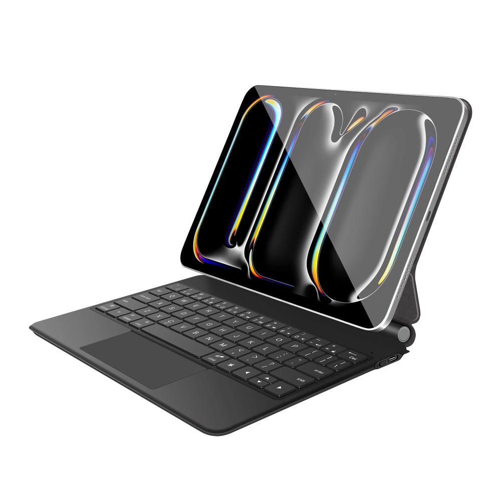 Custodia con Tastiera per Apple iPad Pro 11 (2025) / (2024), Tech-Protect, SmartCase Magnetica, Nera