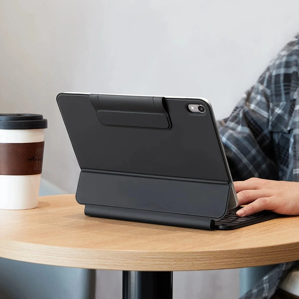 Custodia con Tastiera per Apple iPad (2025) / (2022), ESR, Rebound, Grigio