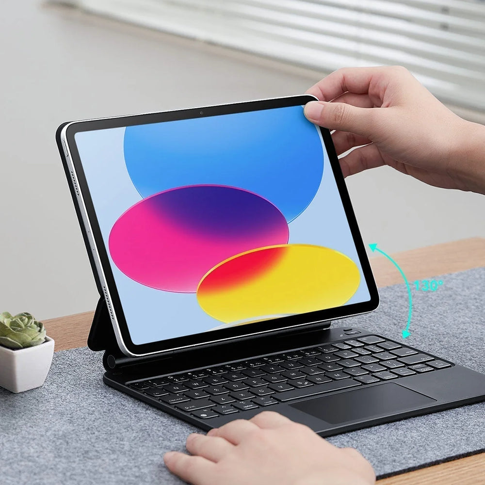 Custodia con Tastiera per Apple iPad (2025) / (2022), ESR, Rebound, Grigio