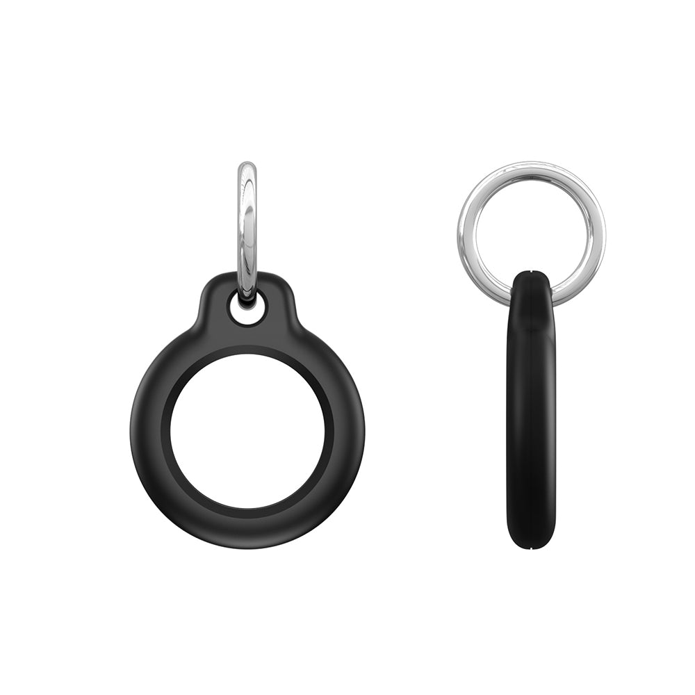 Custodia DUX DUCIS Secure per Apple AirTag, Set da 4 pezzi, Nera / Bianca / Blu / Rossa