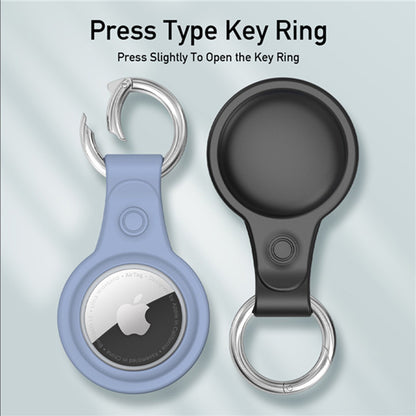 Custodia DUX DUCIS Secure per Apple AirTag, Set da 4 pezzi, Nero / Blu / Rosa / Verde