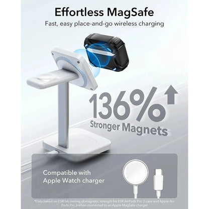 Custodia ESR Cyber FlickLock per Apple AirPods Pro 3, Nera