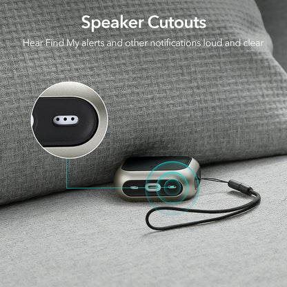 Custodia ESR Orbit Hybrid per Apple AirPods 4, Blu