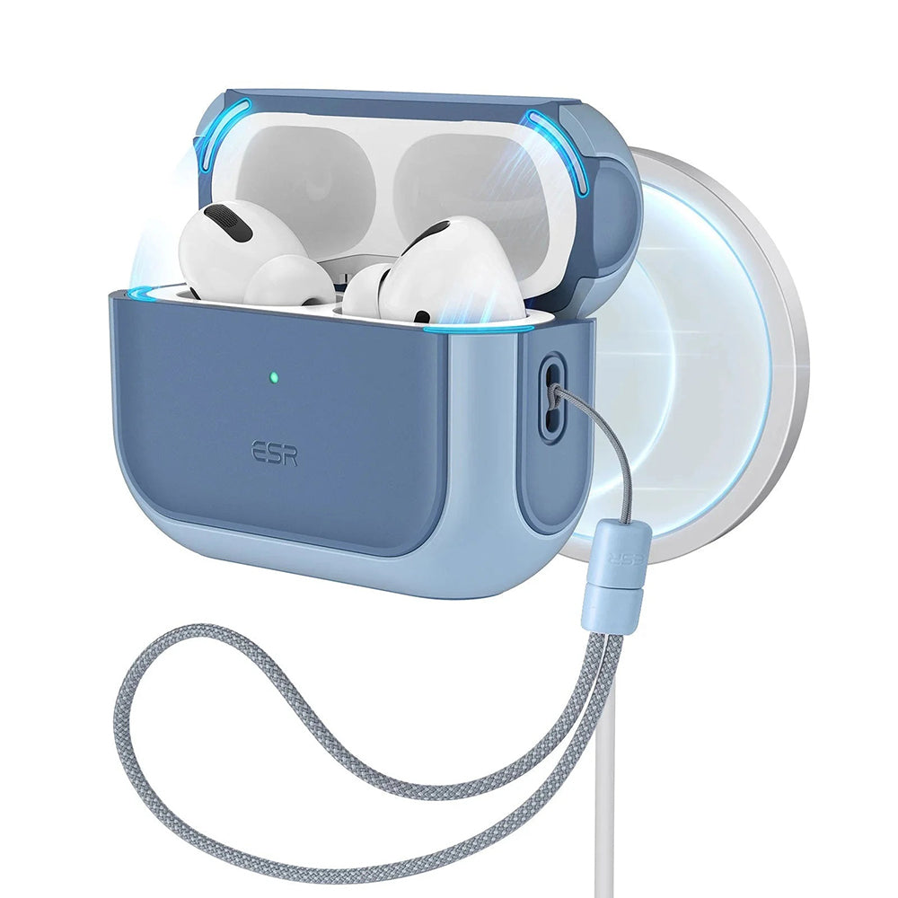 Custodia ESR Orbit Hybrid per Apple AirPods Pro 3, Blu