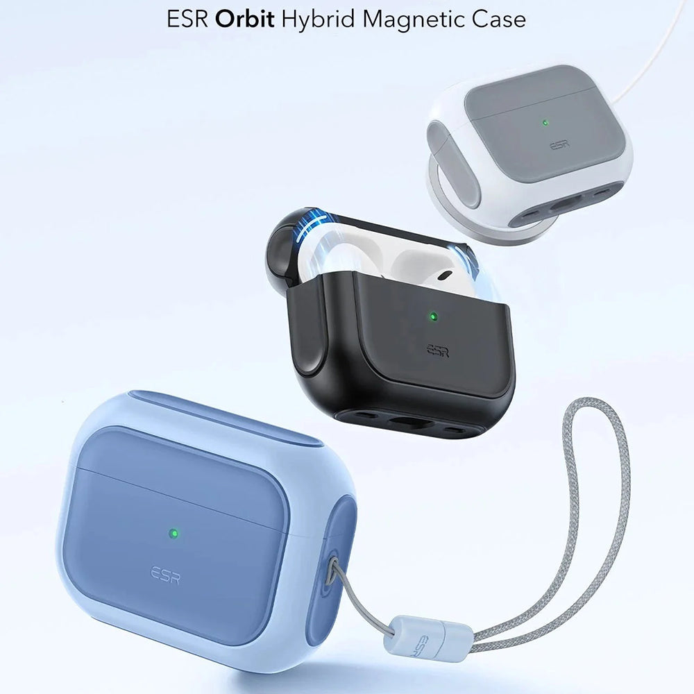Custodia ESR Orbit Hybrid per Apple AirPods Pro 3, Blu