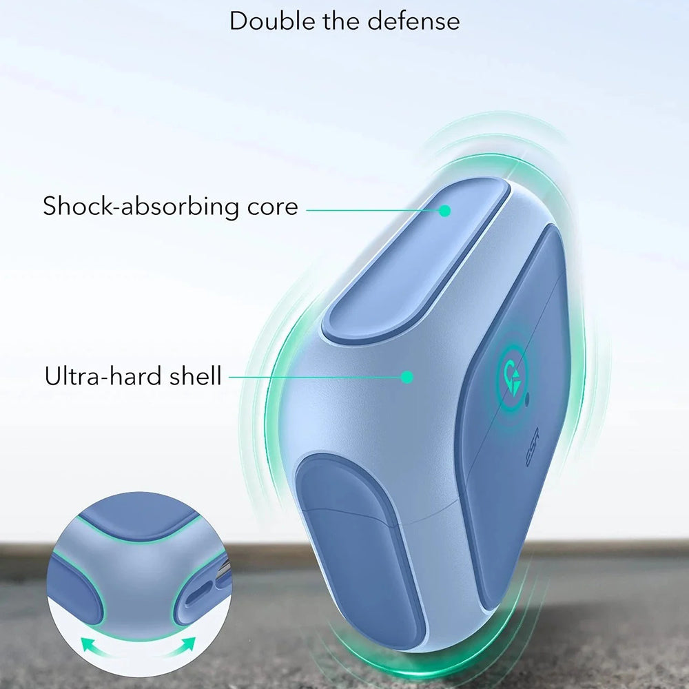 Custodia ESR Orbit Hybrid per Apple AirPods Pro 3, Blu