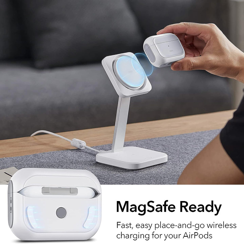 Custodia ESR Orbit Hybrid per Apple AirPods Pro Series, Bianca