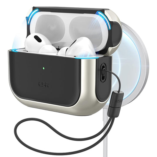 Custodia ESR Orbit Hybrid per Apple AirPods Pro Series, Grigio