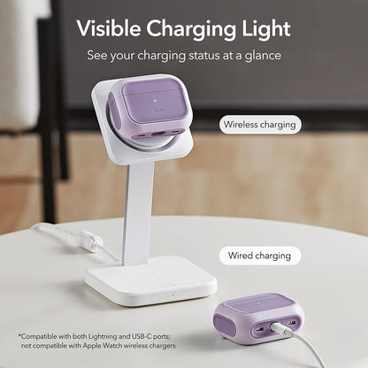 Custodia ESR Orbit Hybrid per Apple AirPods Pro Series, Viola