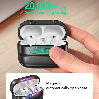 Custodia ESR Pulse Magnetic FlickLock per Apple AirPods Pro 3, Bianca
