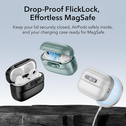 Custodia ESR Pulse per Apple AirPods 4, Blu