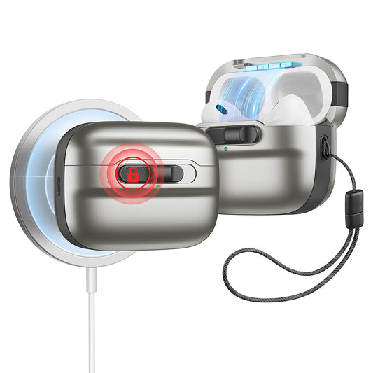 Custodia ESR Pulse per Apple AirPods Pro Series, Grigio